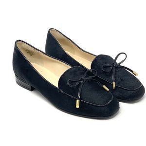 Jones New York | Black Calf Hair Loafers Size 6